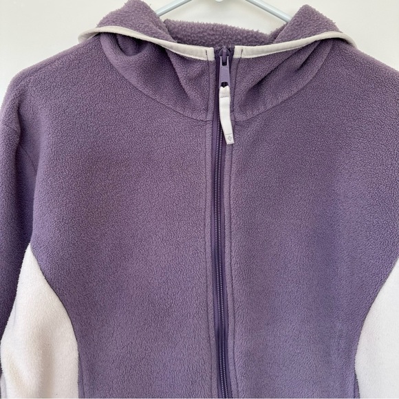 Columbia Hooded Zip Up Fleece Jacket - Picture 3 of 16